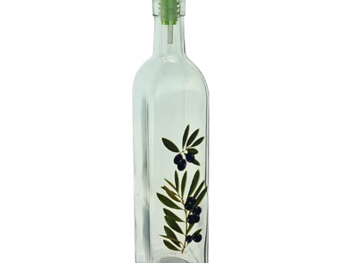 ΛΑΔΙΚΟ ΓΥΑΛΙΝΟ ΤΕΤΡΑΓΩΝΟ ΜΕ ΕΛΙΑ FYOV-1 500ml VIOSARP