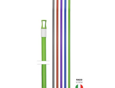 ΚΟΝΤΑΡΙ ΜΕΤΑΛΛΙΚΟ ΣΤΡΟΓΓΥΛΟ ΜΠΙΛΙΑ 130cm 170g ΙΤΑΛΙΚΟ ΠΑΣΟ VIOSARP