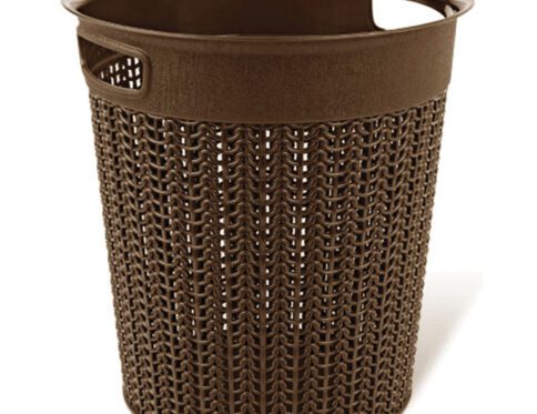 ΚΑΛΑΘΙ ΓΡΑΦΕΙΟΥ ΚΝΙΤ Μ-1083 ΣΤΡΟΓΓΥΛΟ 12L 28,5×28,5x30cm