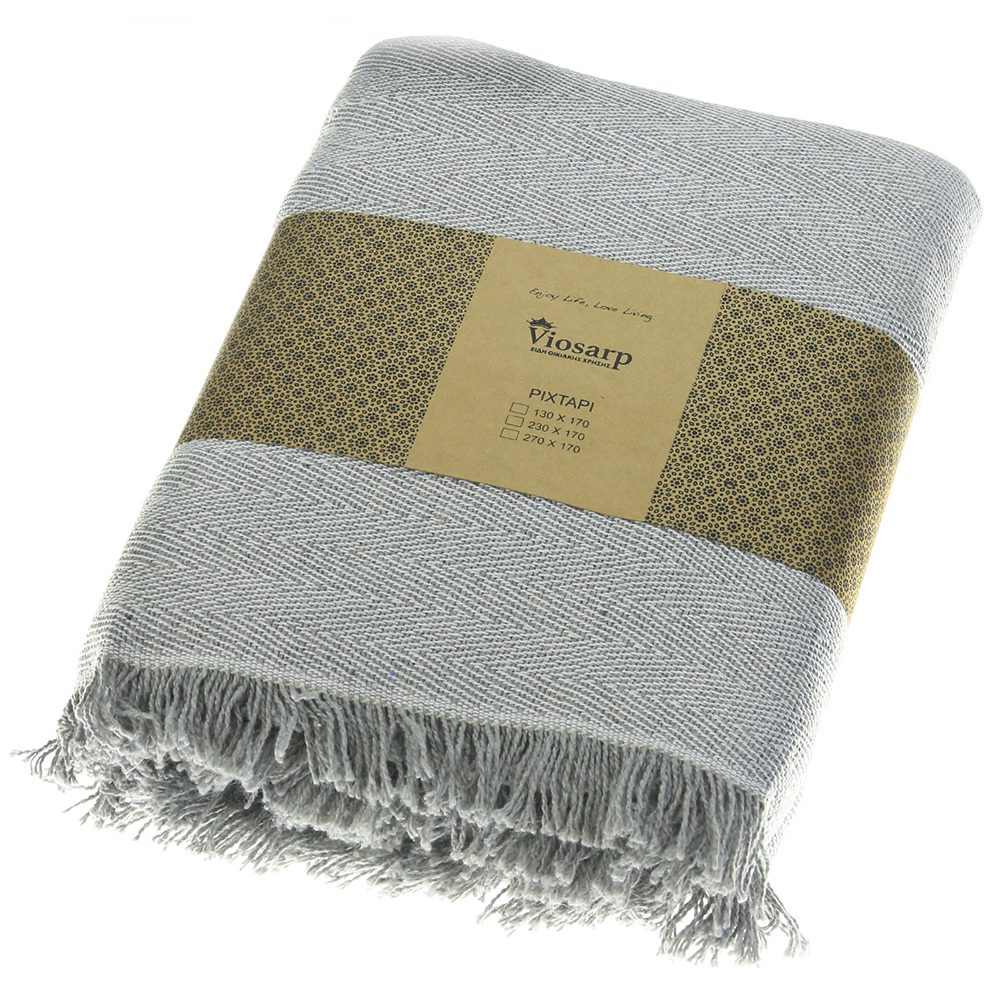 ΡΙΧΤΑΡΙ ΒΑΜΒΑΚΕΡΟ POLYCOTTON ΓΡΑΜΜΕΣ 130x170cm Νο31390 - Image 6