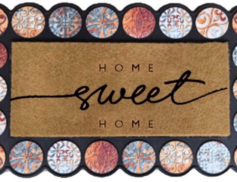 ΠΑΤΑΚΙ ΧΟΡΤΟΥ ΜΕ ΠΛΑΙΣΙΟ ΣΧΕΔΙΟ SWEET 45x75CM Νο8906-FYZ-012