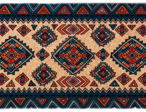 ΠΑΤΑΚΙ ΧΟΡΤΟΥ ΣΧΕΔΙΟ ETHNIC 45x75CM FYZ-FM-1650