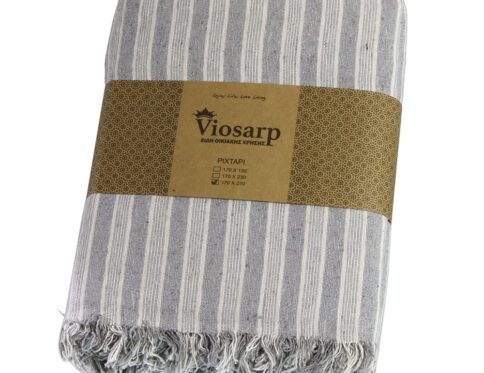 ΡΙΧΤΑΡΙ ΒΑΜΒΑΚΕΡΟ POLYCOTTON LINES 270x170cm Νο39174