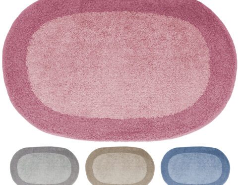 ΠΑΤΑΚΙ ΠΡΟΣΦΟΡΑ ΜΠΑΝΙΟΥ ΒΑΜΒΑΚΕΡΟ ΟΒΑΛ COLORFUL No40491 50x70cm