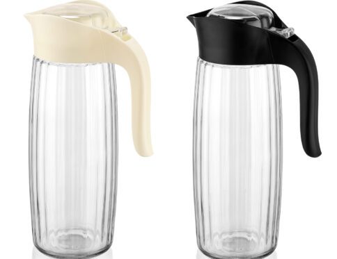 ΚΑΝΑΤΑ ΓΥΑΛΙΝΗ ΜΕ ΠΛΑΣΤΙΚΟ ΚΑΠΑΚΙ 1600ml No323