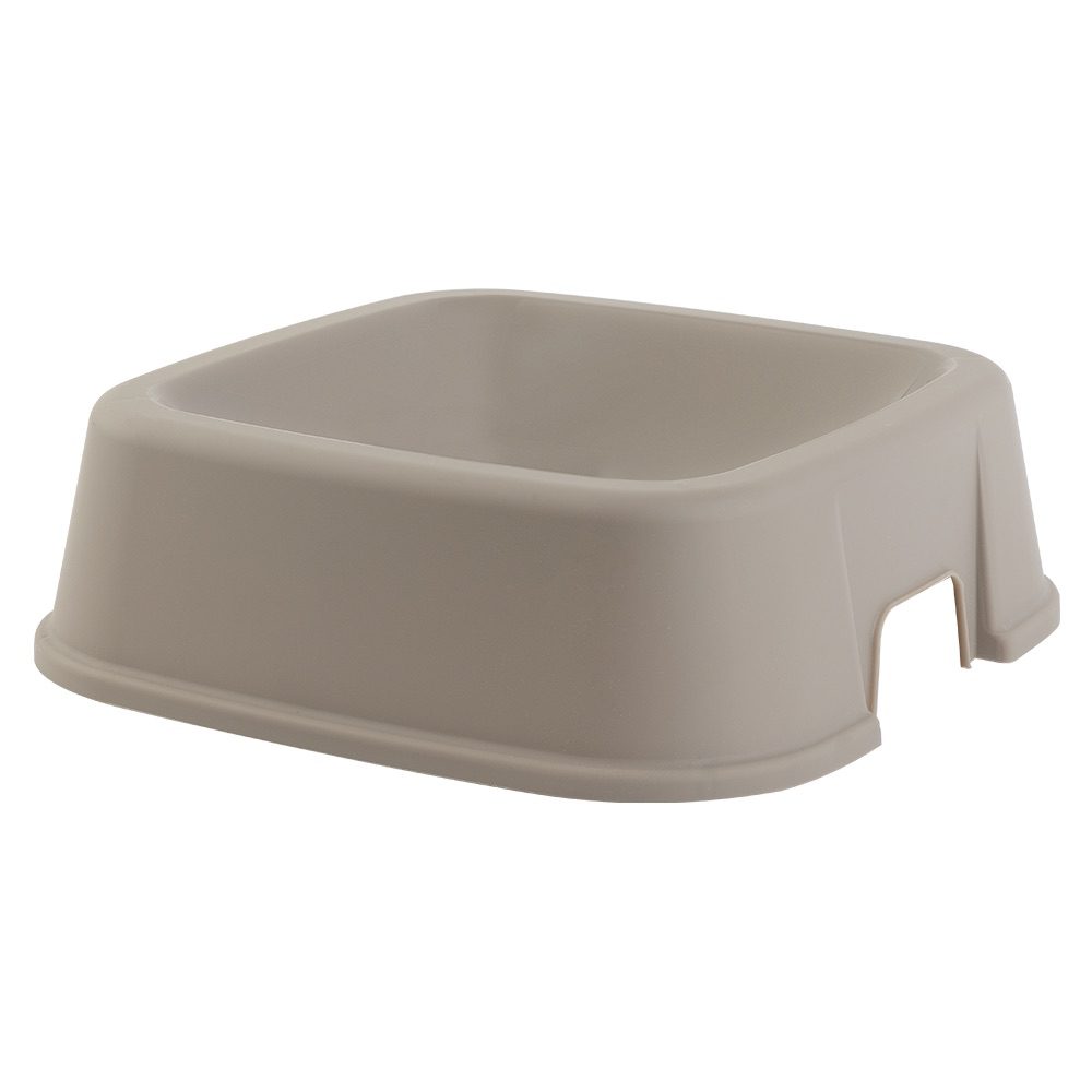 ΔΟΧΕΙΟ ΤΡΟΦΗΣ ΓΙΑ ΖΩΑ ΤΕΤΡΑΓΩΝΟ 1000ml 24,9x24,2x6,74cm VIOSARP - Image 2