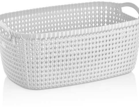 ΚΑΛΑΘΙ ΡΟΥΧΩΝ R-8027 ΠΛΕΚΤΟ ΟΡΘΟΓΩΝΙΟ 30L 52×33χ22cm