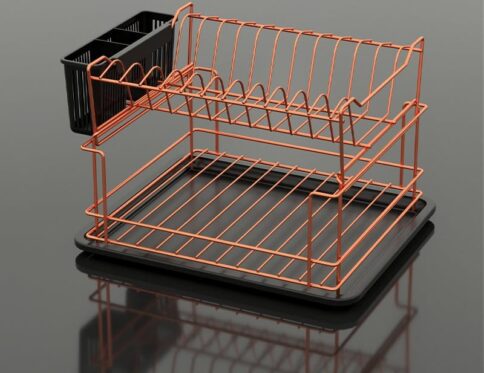 ΠΙΑΤΟΘΗΚΗ ΧΡΩΜΙΟΥ ΚΒ.010 ΔΙΟΡΩΦΗ ΚΒ010 BRONZE