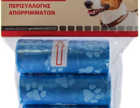 PET ΣΑΚΟΥΛΕΣ ΑΠΟΡΡΙΜΜΑΤΩΝ ΣΧΕΔΙΟ ΣΕΤ 3x 42 ΤΜΧ VC1756 VIOSARP