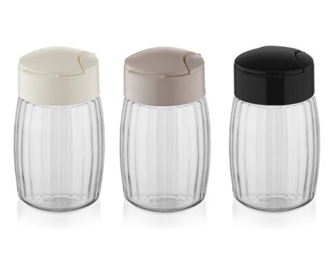 ΒΑΖΑΚΙ ΓΥΑΛΙΝΟ ΓΙΑ ΑΛΑΤΙ ΚΑΙ ΠΙΠΕΡΙ No531 100ml 5x9cm
