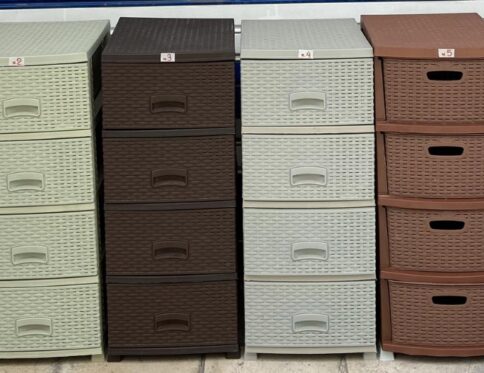 Συρταριέρες τύπου “Rattan” σε πολλά χρώματα