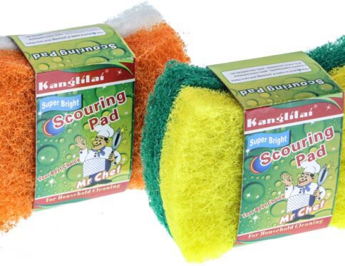 ΣΦΟΥΓΓΑΡΙ ΣΕΤ 2 ΤΜΧ ΣΚΛΗΡΟ ΧΡΩΜΑΤΙΣΤΟ 10×8,5x2cm VC1598