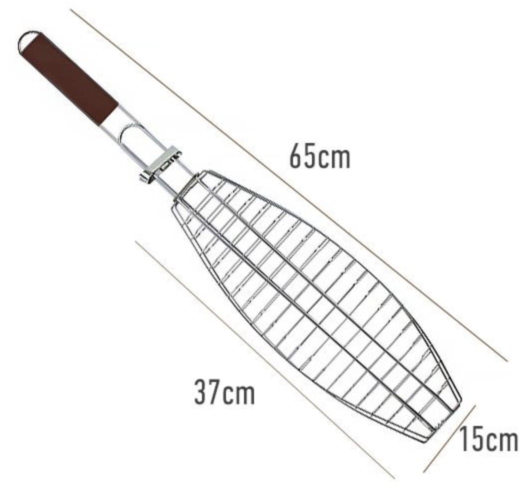 ΣΧΑΡΑ VC303 ΧΡΩΜΙΟΥ ΓΙΑ ΨΑΡΙ 13x58 ΜΕ ΞΥΛΙΝΗ ΛΑΒΗ - Image 5