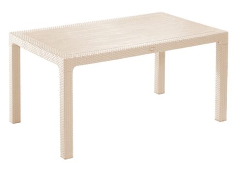 ΤΡΑΠΕΖΙ ΠΛΑΣΤΙΚΟ ΣΧΕΔΙΟ RATΤAN ΚΑΠΟΥΤΣΙΝΟ 70x120cm